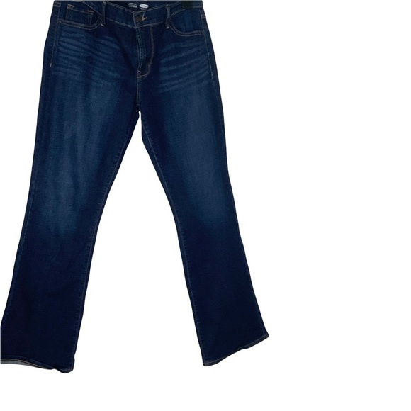 BLUE dark wash, jeans pants. Short. By Old Navy - Picture 3 of 9